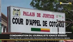 Cour d’appel de Cotonou : réaction de l’UPMB suite à la condamnation du journaliste Ignace Sossou