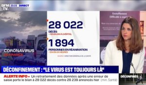 Coronavirus: 28.022 morts depuis le début de l'épidémie en France, 125 de plus en 24h à l'hôpital