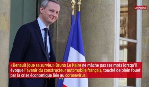« Renault joue sa survie », selon Bruno Le Maire