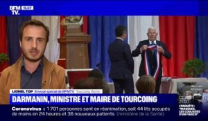 Municipales: Gérald Darmanin est entré ce samedi en fonction à Tourcoing