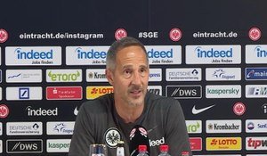 28e j. - Hütter : "L'Eintracht a besoin de ses supporters"