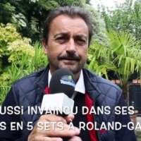 Roland-Garros - Henri Leconte, le dernier français finaliste et invaincu en 5 sets !