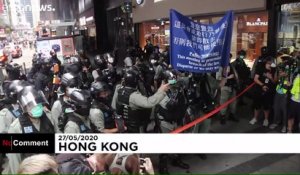 Hong Kong : manifestation contre un nouveau projet de loi anti-démocratie