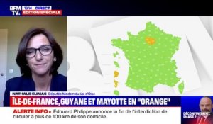 Val-d'Oise: "Nous avons 4,5% de tests positifs là où il est à 2% en Île-de-France", selon la députée Nathalie Elimas
