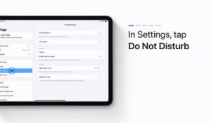 Comment planifier "Ne pas déranger" sur son iPhone, iPad, ou iPod touch — Apple Support