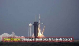 Crew Dragon : décollage réussi pour la fusée de SpaceX
