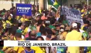 Au Brésil, les pro et anti-Bolsonaro s'affrontent