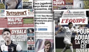 Cinq joueurs du Barça positifs au coronavirus,  Leipzig panique pour Werner