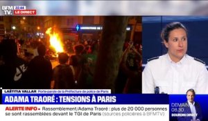 Incidents à Paris: pour la porte-parole de la préfecture de police, "la situation est sous contrôle"