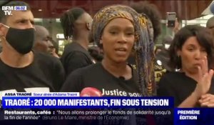 Adama Traoré: la manifestation a rassemblé 20.000 personnes