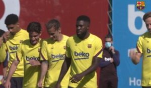 La Liga - Le Barça s'entraîne encore sans Messi