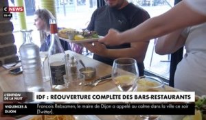 Ile-de-France : les bars et restaurants ouvrent leurs intérieurs