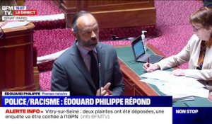 Édouard Philippe: "Je ne laisserai jamais dire que la police ou la gendarmerie sont des institutions violentes ou racistes"