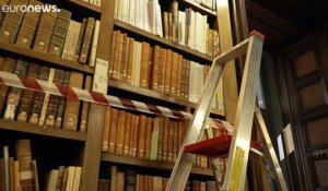 Des livres mis en quarantaine : le déconfinement à la Bibliothèque de Florence