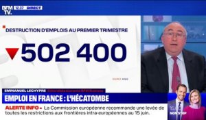 Plus de 500.000 emplois détruits au premier trimestre : un record pour la France