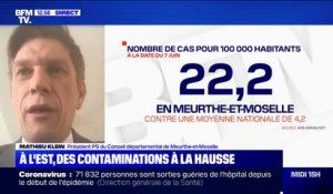 Hausse des contaminations en Meurthe-et-Moselle : le président du Conseil départemental appelle à "la plus grande vigilance"