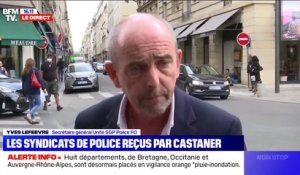 Yves Lefebvre (Unité SGP Police FO) appelle les policiers "à se rassembler ce soir à 18h devant les commissariats"