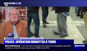 Jean-Marie Le Pen: "Je ne crois pas qu'il y ait plus de racisme dans la police française ou la gendarmerie qu'ailleurs"