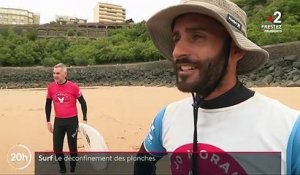 Biarritz : les surfeurs de retour dans les vagues