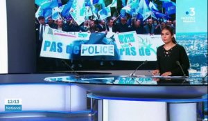 Violences policières : les forces de l'ordre, qui se sentent stigmatisées, manifestent