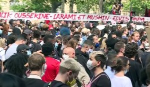Manifestations contre les violences policières et le racisme à Paris et d'autres villes