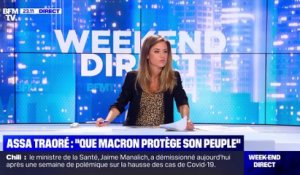 Assa Traoré :"que Macron protège son peuple" - 13/06