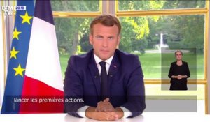 Emmanuel Macron s'exprimera à nouveau en juillet devant les Français pour "lancer les premières actions"