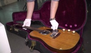 La guitare de Kurt Cobain, utilisée lors de l’enregistrement du concert "Unplugged", mise aux enchères