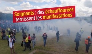 Soignants : des échauffourées ternissent les manifestations