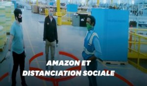 Amazon déploie une intelligence artificielle pour que ses employés respectent la distanciation sociale