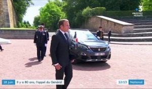 18 juin : Emmanuel Macron rend hommage au général de Gaulle