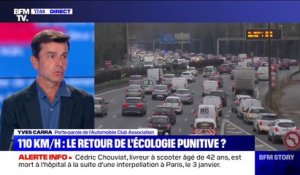 Yves Carra (Automobile Club Association), "il n'est pas certain que rouler à 110km/h fasse consommer moins"