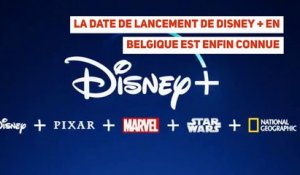 La date de lancement de Disney + en Belgique est enfin connue