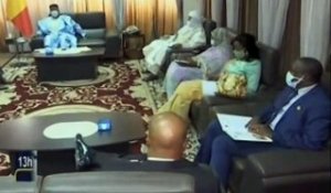 ORTM - Entretien entre le Président de l'Assemblée nationale, des chefs traditionnels et les ambassadeurs des Etats Unies et de l’Algérie au Malinies et de l’Algérie au Mali