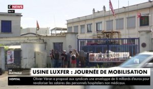 Usine Luxfer : journée de mobilisation