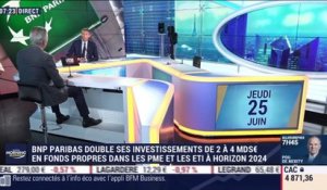 Alain Breffeil (BNP Paribas) : BNP Paribas double ses investissements en fonds propres - 25/06