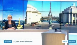 Paris : la tour Eiffel accueille ses premiers visiteurs après trois mois de sommeil