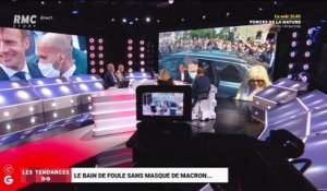 Les tendances GG : Le bain de foule sans masque de Macron - 29/06