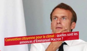 Convention citoyenne pour le climat : quelles sont les annonces d’Emmanuel Macron ?
