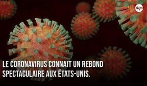 Aux États-Unis, le nombre de nouveaux cas de coronavirus dépasse les 50 000 par jour