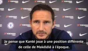 Chelsea - Lampard : "Kanté n'a pas le même rôle que celui de Makélélé à l'époque"