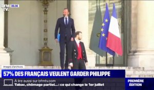 Sondage BFMTV - 57% des Français veulent garder Édouard Philippe à Matignon