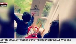Faustine Bollaert célèbre une très bonne nouvelle avec ses enfants (vidéo)