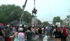 La ville de Richmond, ancienne capitale des confédérés, retire la statue d'un général de l'armée du Sud