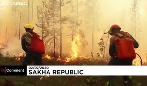 Des incendies ravagent les forêts en Sibérie
