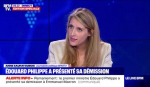 Remaniement: le Premier ministre Édouard Philippe a présenté sa démission à Emmanuel Macron