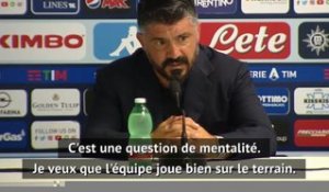 8es - Gattuso : "Construire une mentalité de gagnant"