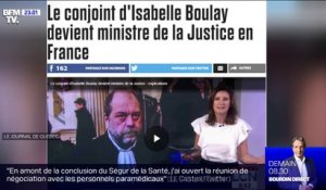 Au Québec, Éric Dupond-Moretti est surtout connu comme étant le "conjoint" d'Isabelle Boulay