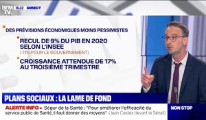Les plans sociaux se multiplient en France mais les prévisions économiques de l'Insee sont moins pessimistes