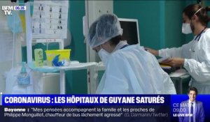 En Guyane, le coronavirus circule toujours activement, les hôpitaux sont saturés